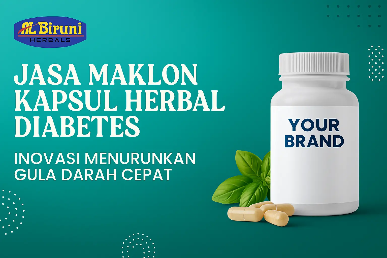 Jasa Maklon Kapsul Herbal Diabetes: Inovasi Menurunkan Gula Darah Cepat